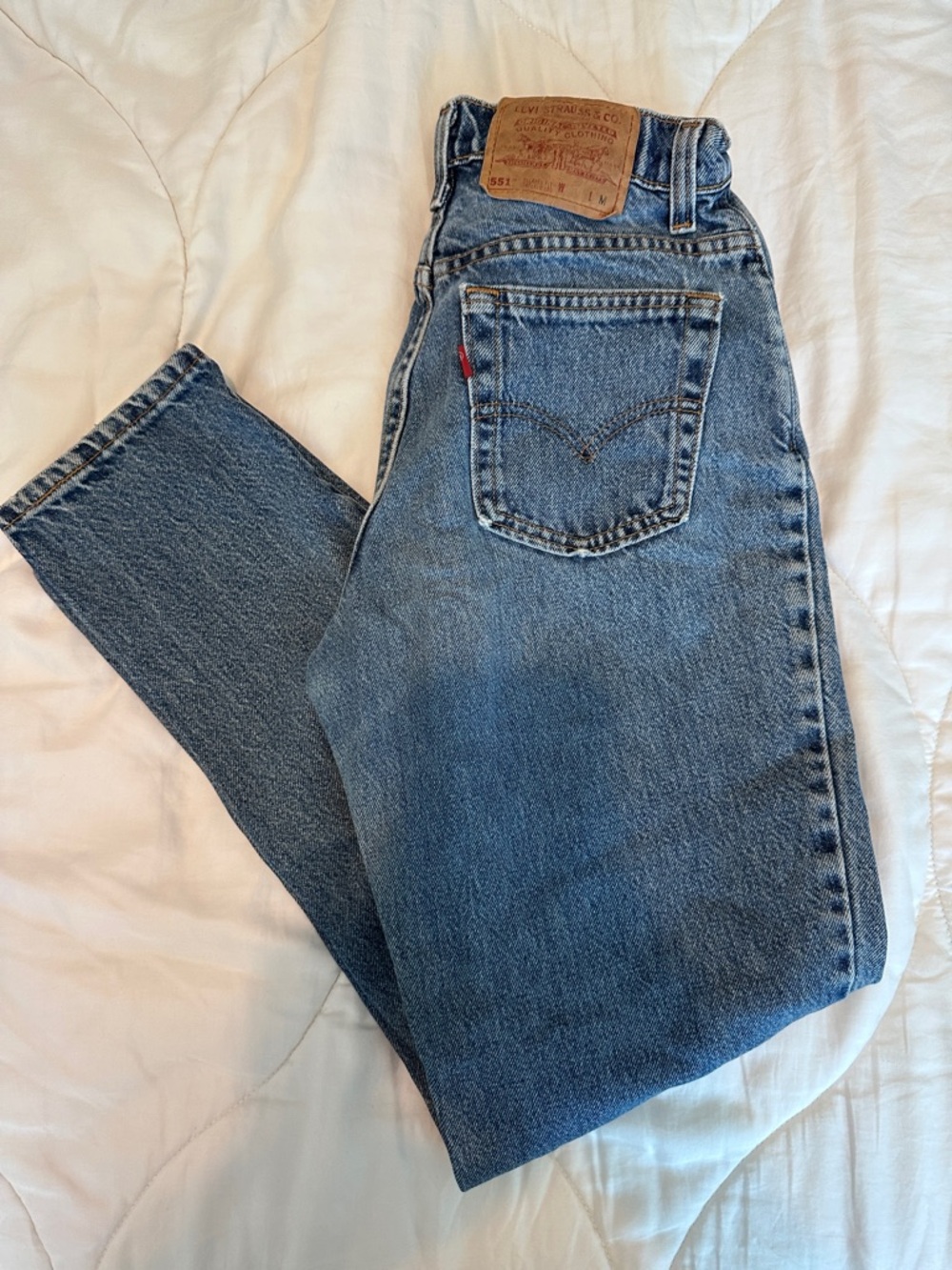 Vintage Levi's 551 Tapered Leg Jeans